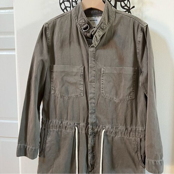 One Teaspoon Starship Jumpsuit in Dark Khaki M NWOT - Picture 3 of 15